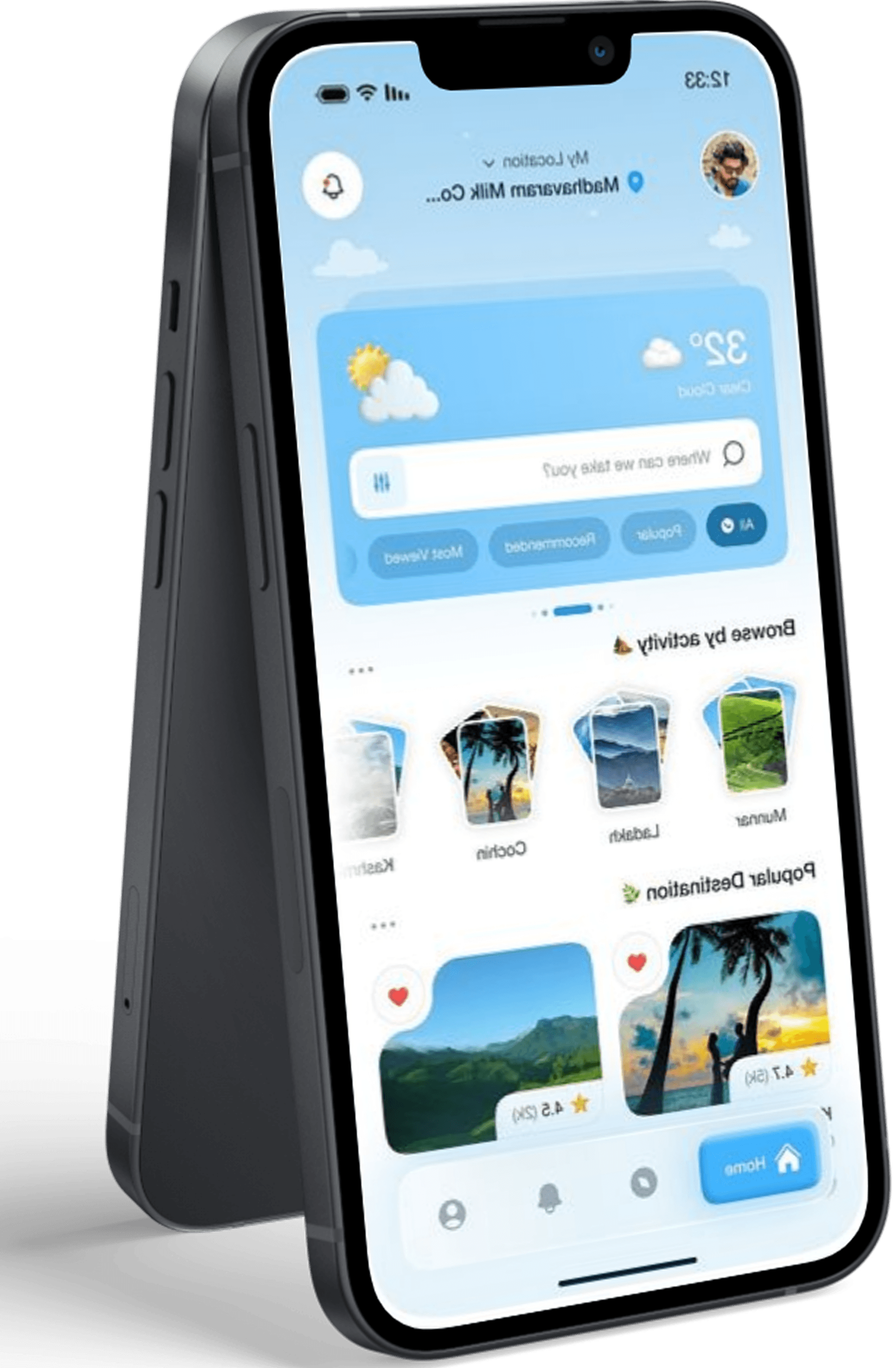 iPhone 13 — Travel App